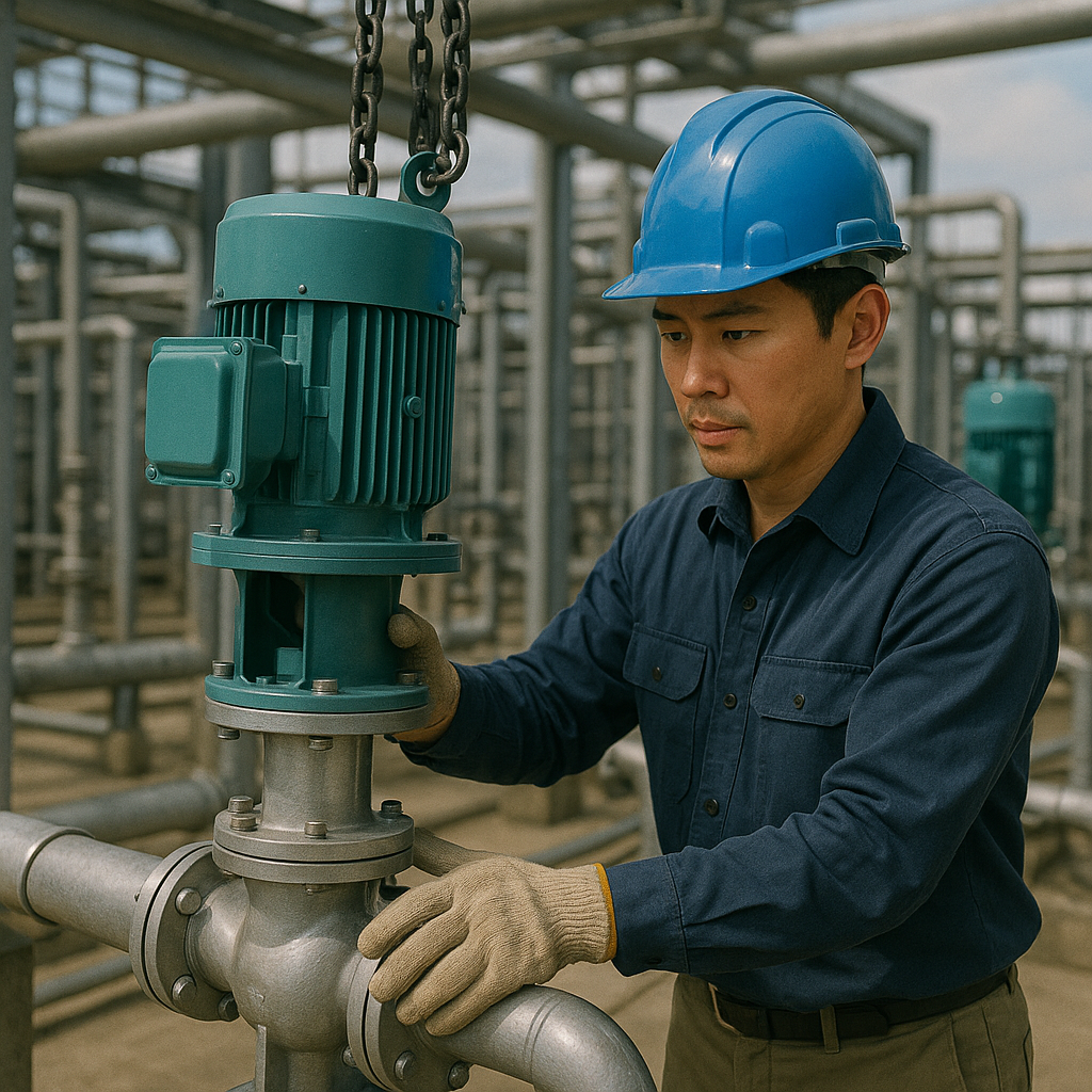 プラント機器設置工事